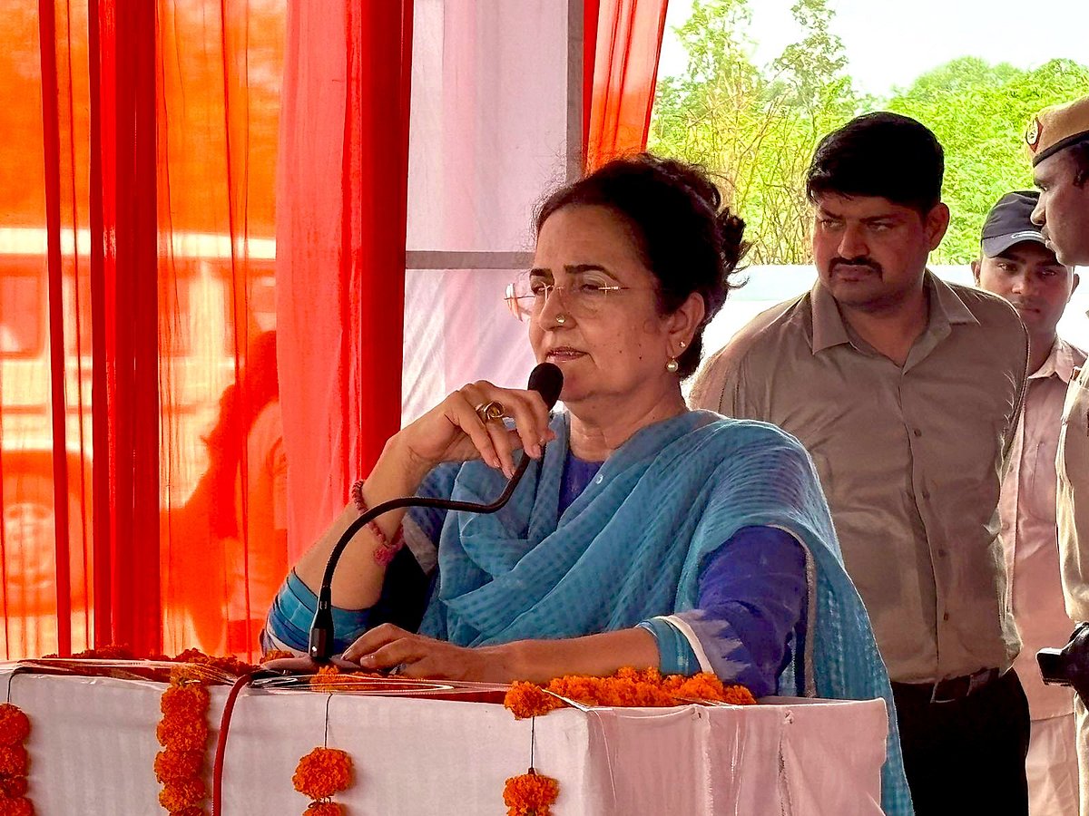 X/@officekiran : BJP leader Kiran Choudhry | 